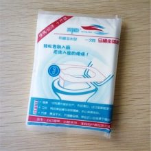10Pcs/bag 100% waterproof toilet paper pad Travel Camping disposable toilet seat cover mat bathroom accessories set